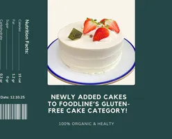 Newly Added Cakes To FoodLine’s Gluten-Free Cake Category! 